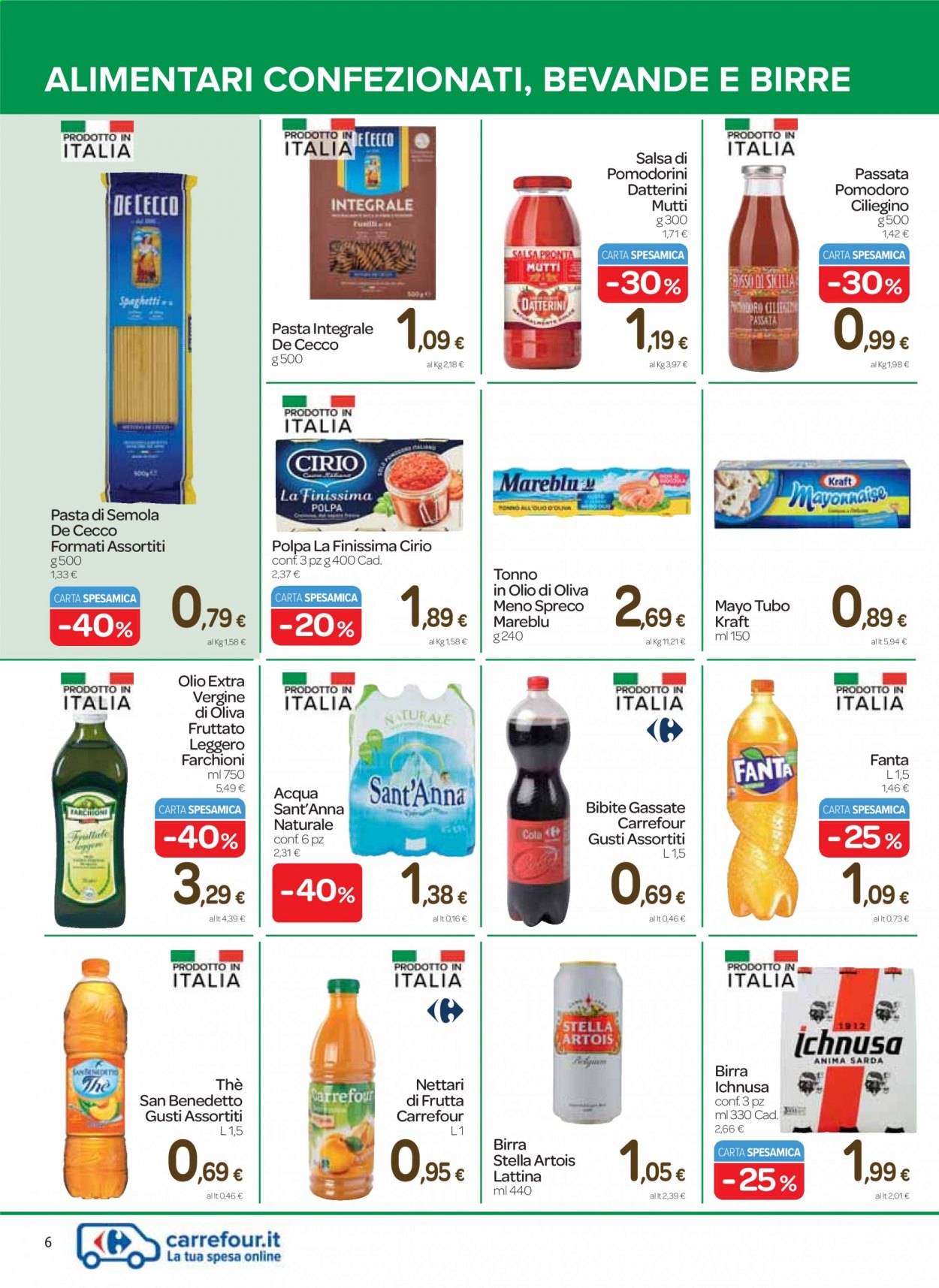 Volantino Carrefour - 7/4/2021 - 20/4/2021. Pagina 6