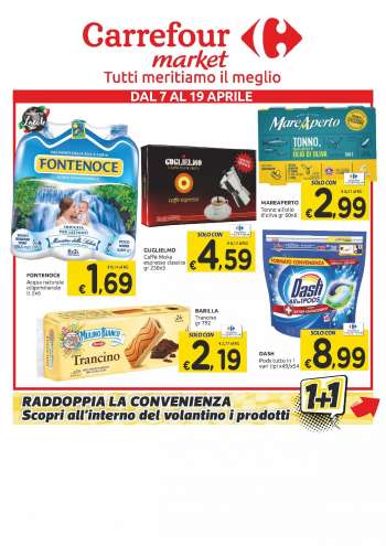 Volantino Carrefour - 7.4.2021 - 19.4.2021.