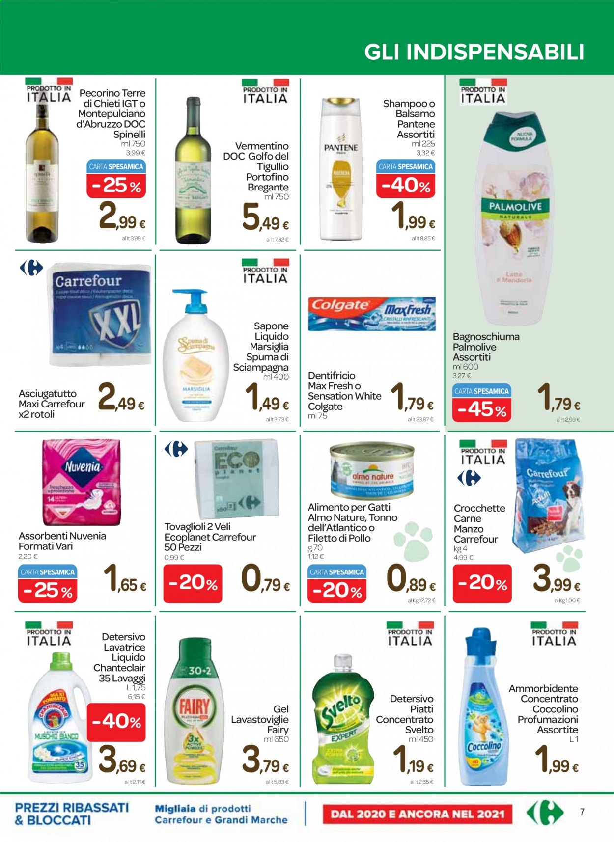 Volantino Carrefour - 7/4/2021 - 20/4/2021. Pagina 7