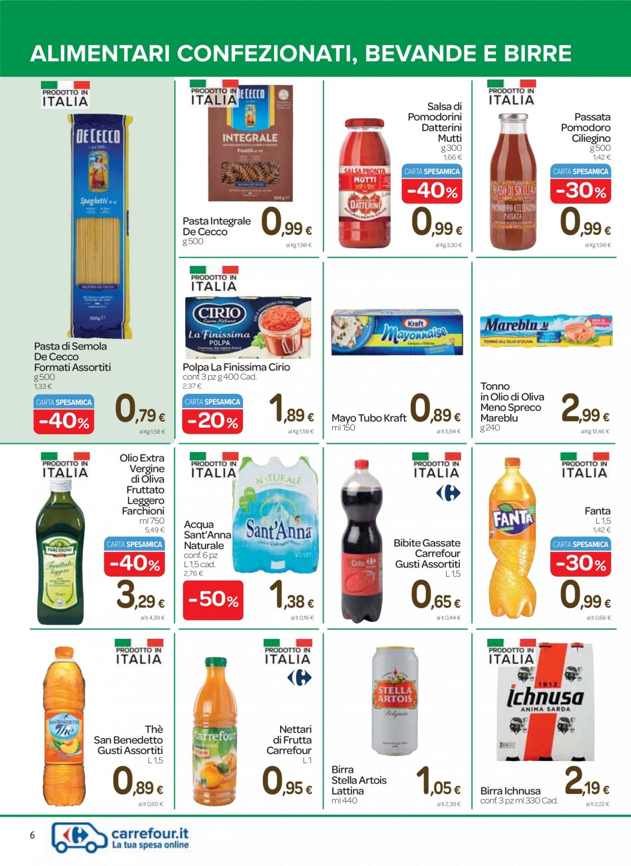 Volantino Carrefour - 7/4/2021 - 20/4/2021. Pagina 6