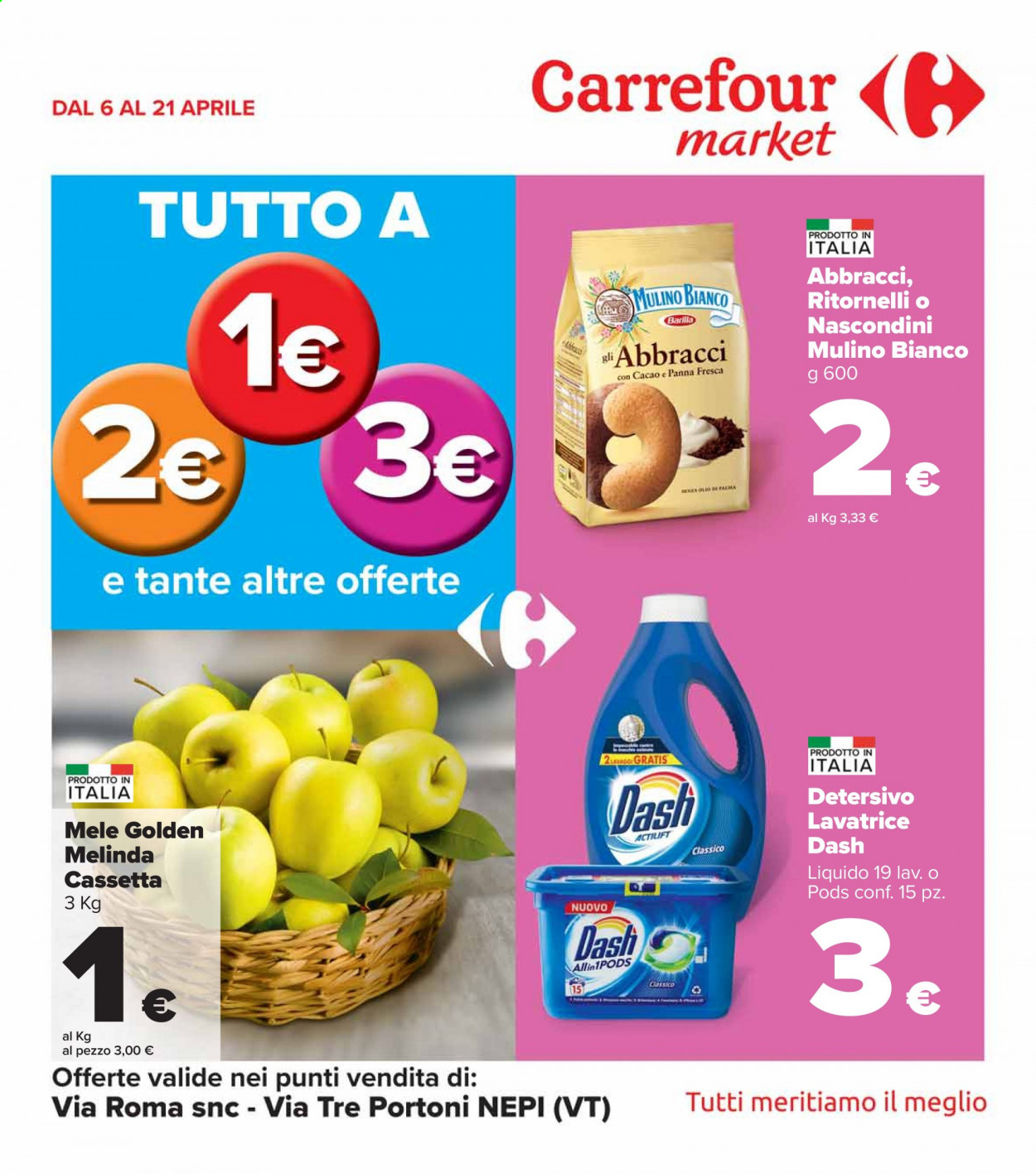 Leták Carrefour - 6.4.2021 - 21.4.2021. Strana 1