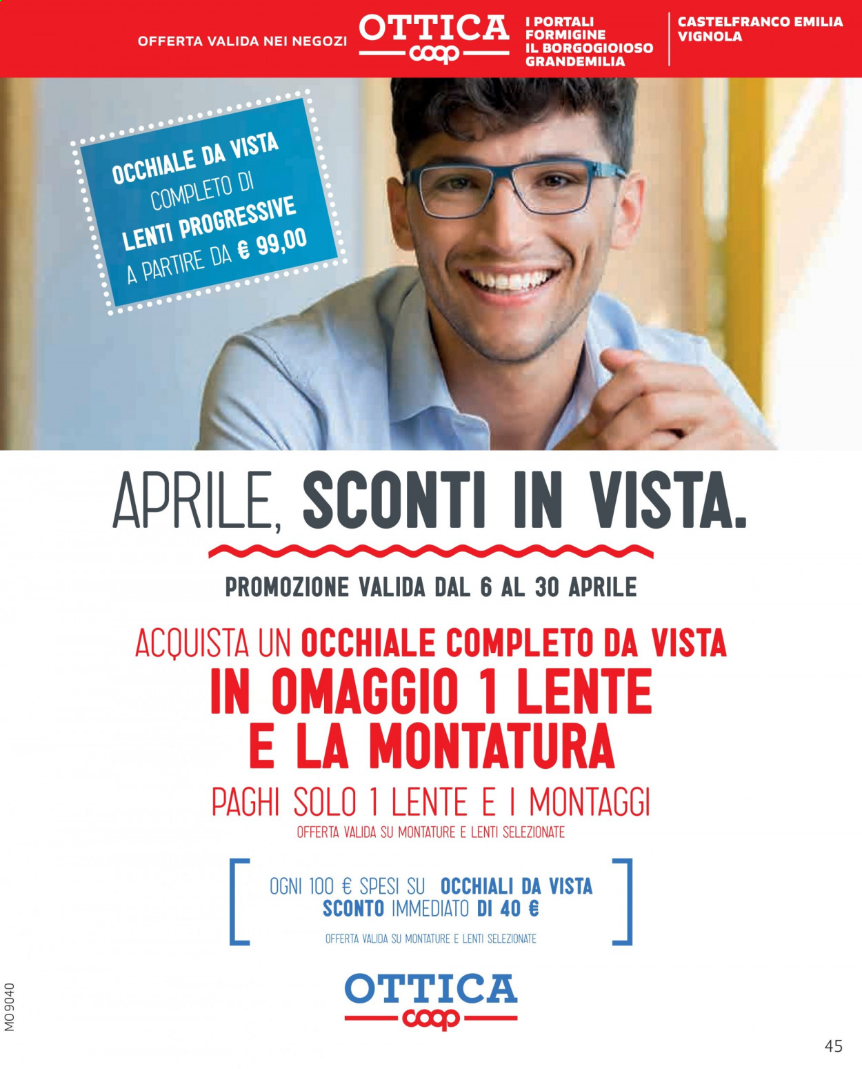 Volantino Coop - 6/4/2021 - 21/4/2021. Pagina 45