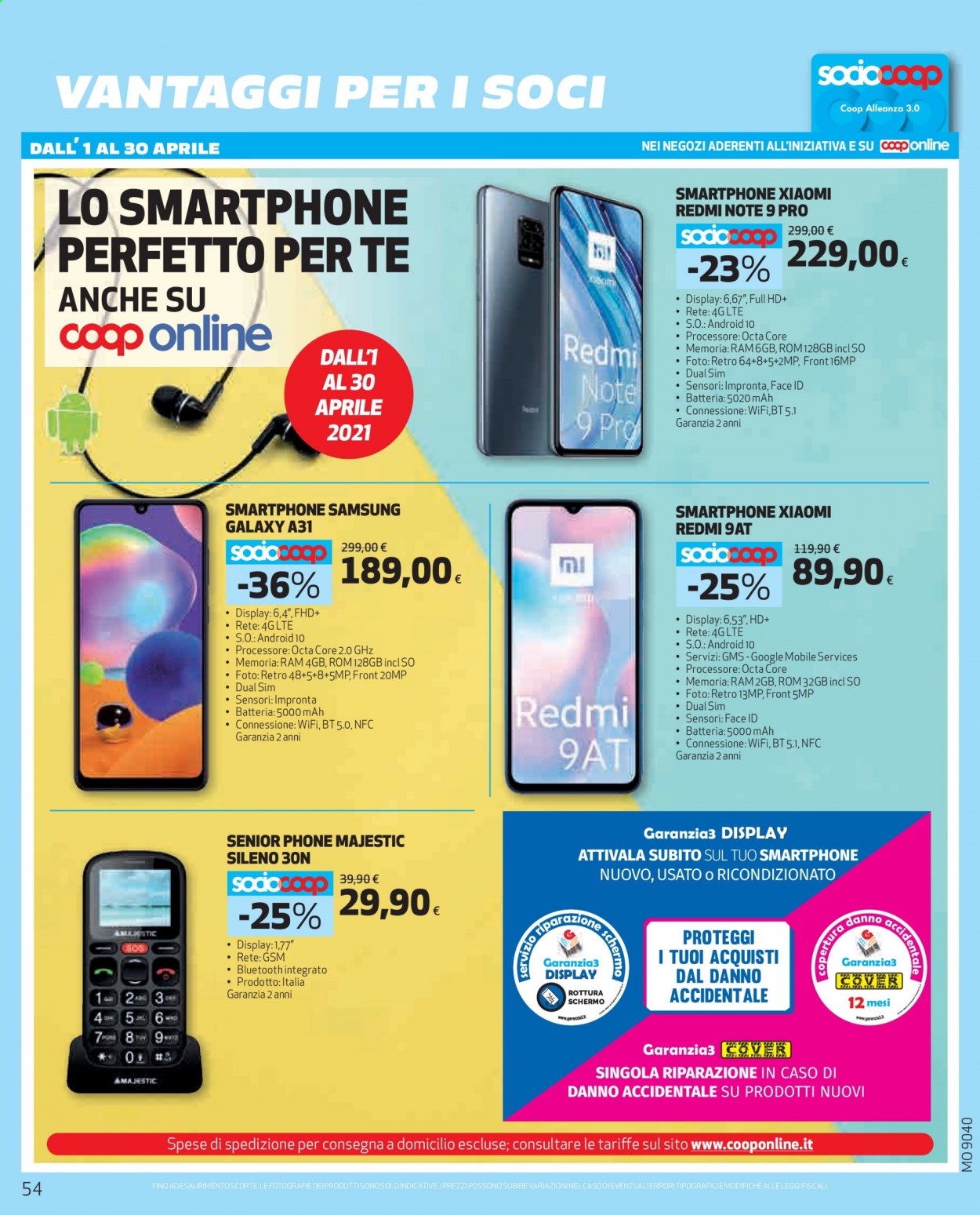 Volantino Coop - 6/4/2021 - 21/4/2021. Pagina 54