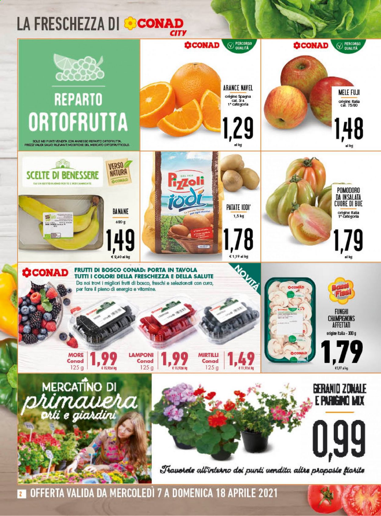 Leták Conad - 7.4.2021 - 18.4.2021. Strana 2