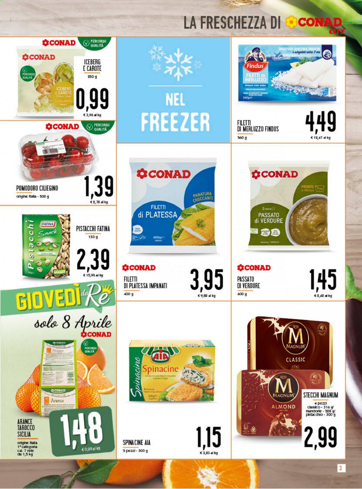 Leták Conad - 7.4.2021 - 18.4.2021. Strana 3