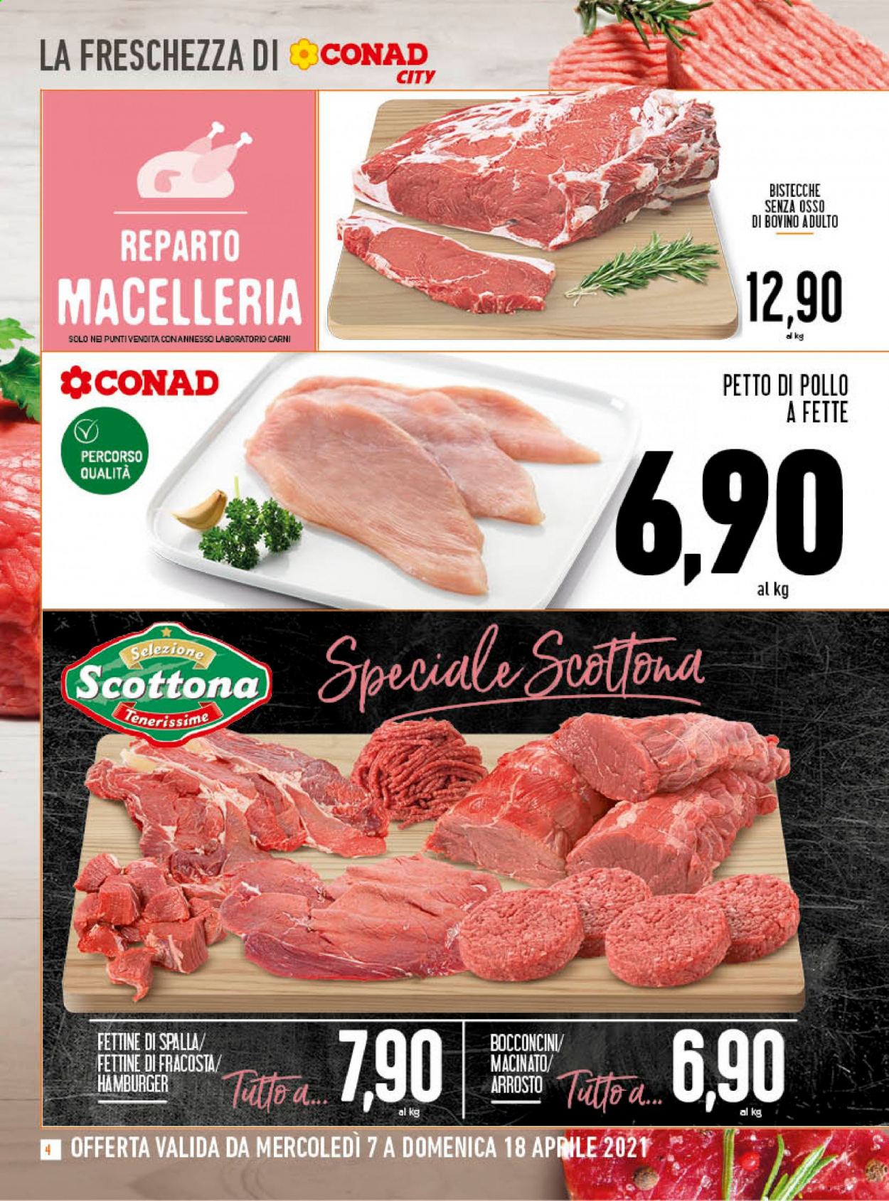 Leták Conad - 7.4.2021 - 18.4.2021. Strana 4