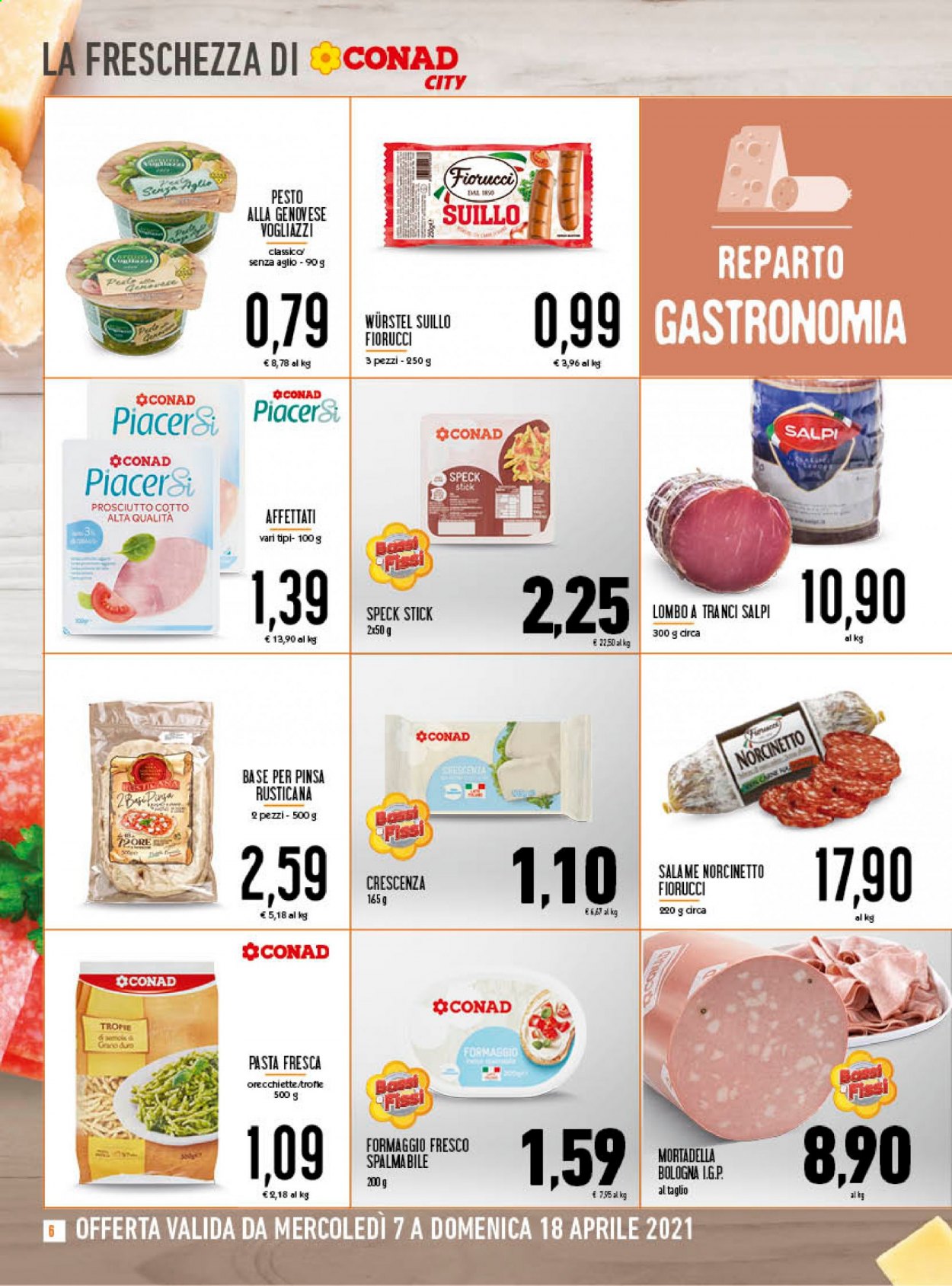 Leták Conad - 7.4.2021 - 18.4.2021. Strana 6