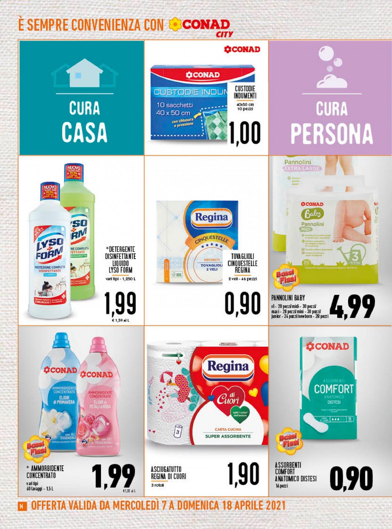 Leták Conad - 7.4.2021 - 18.4.2021. Strana 14