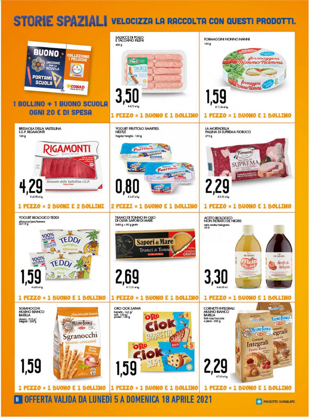 Leták Conad - 7.4.2021 - 18.4.2021. Strana 18
