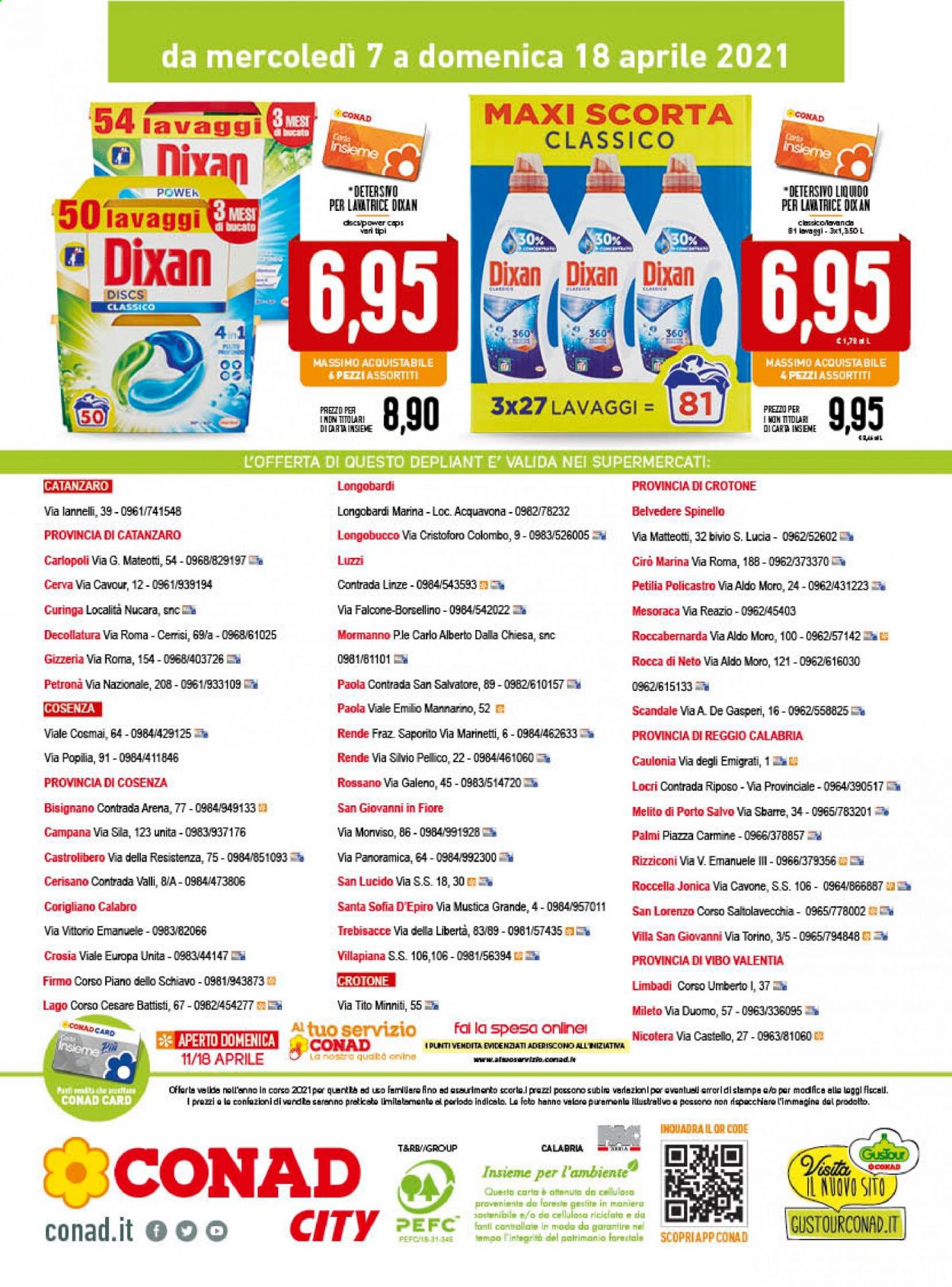 Leták Conad - 7.4.2021 - 18.4.2021. Strana 20