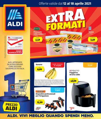 Volantino Aldi - 12.4.2021 - 18.4.2021.