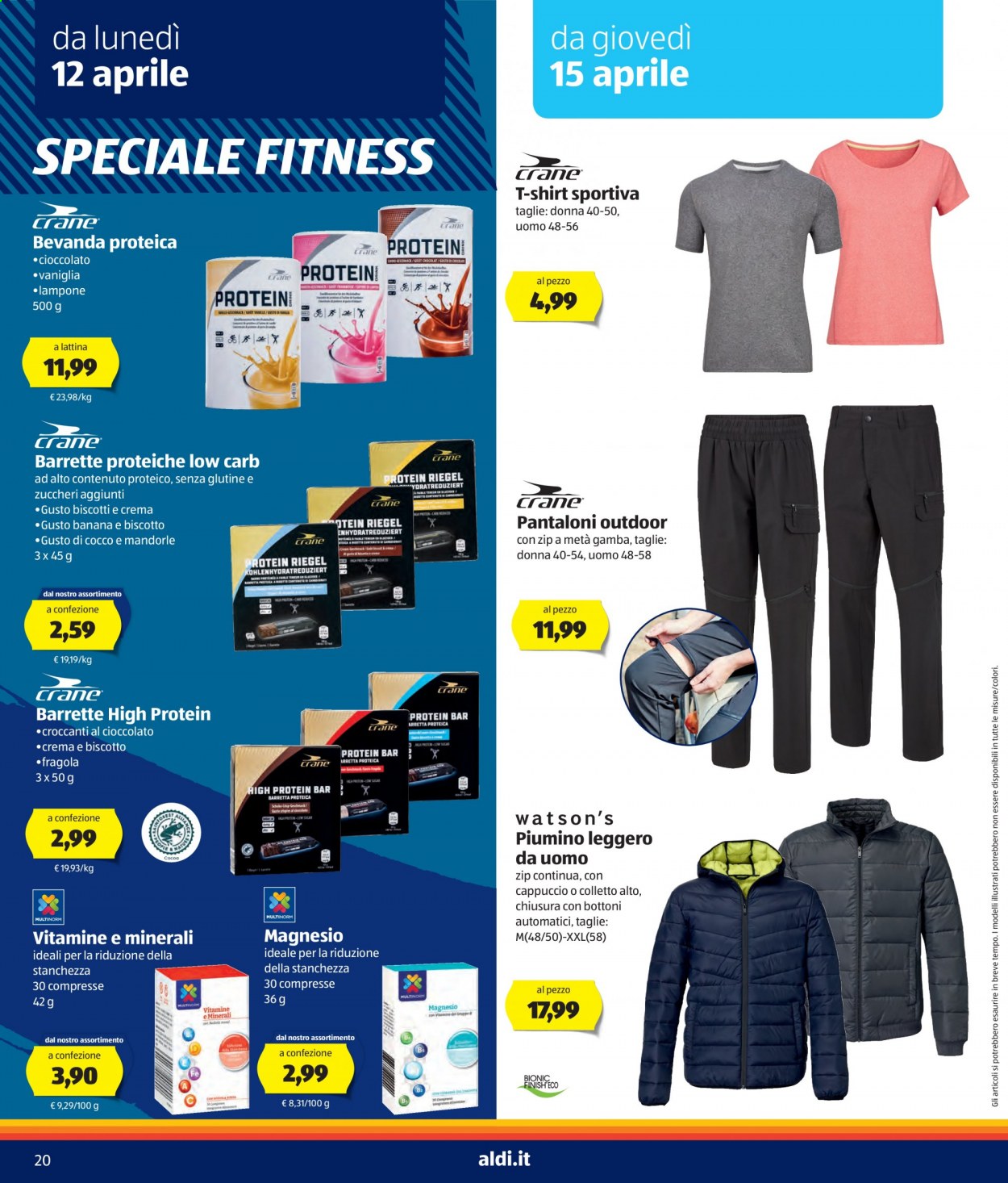 Volantino Aldi - 12/4/2021 - 18/4/2021. Pagina 20
