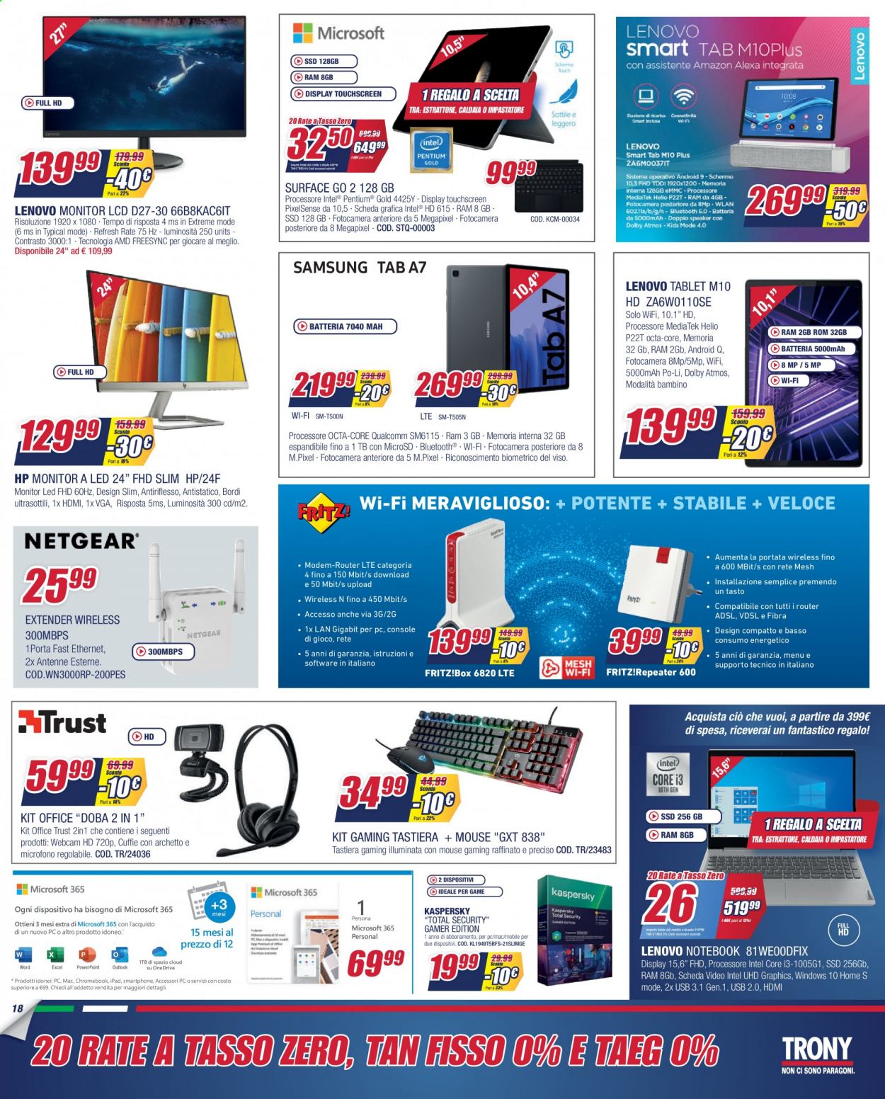 Volantino Trony - 9/4/2021 - 4/5/2021. Pagina 18