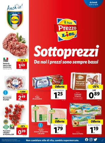 Volantino Lidl - 12.4.2021 - 18.4.2021.