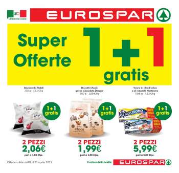 Volantino Eurospar - 8.4.2021 - 21.4.2021.
