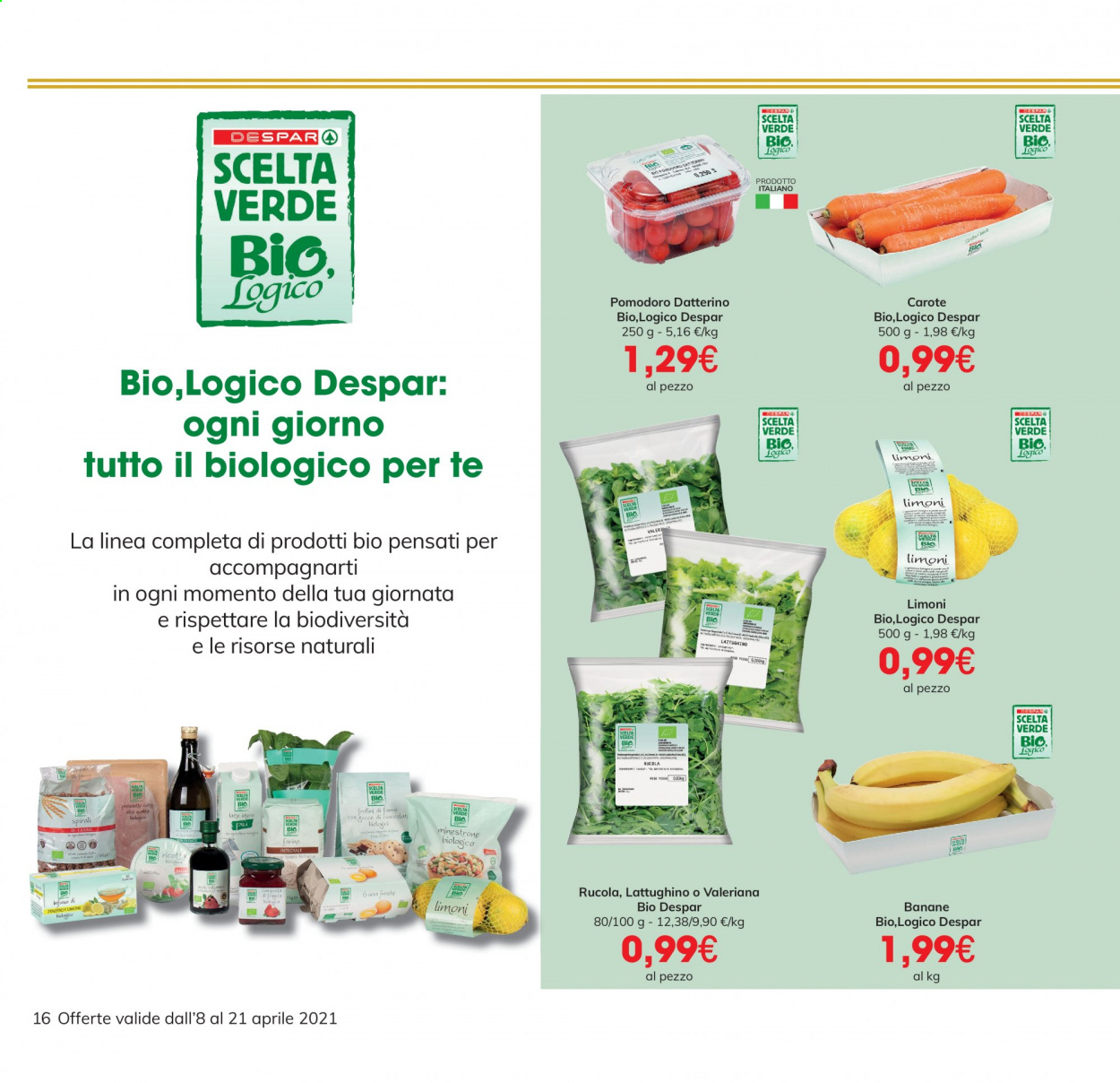 Volantino Eurospar - 8/4/2021 - 21/4/2021. Pagina 16