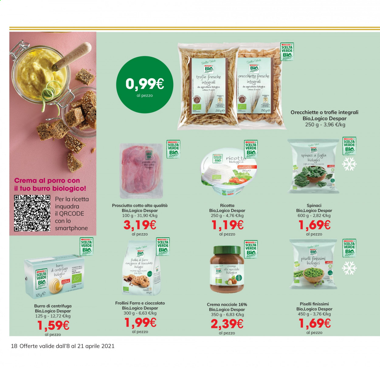 Volantino Eurospar - 8/4/2021 - 21/4/2021. Pagina 18