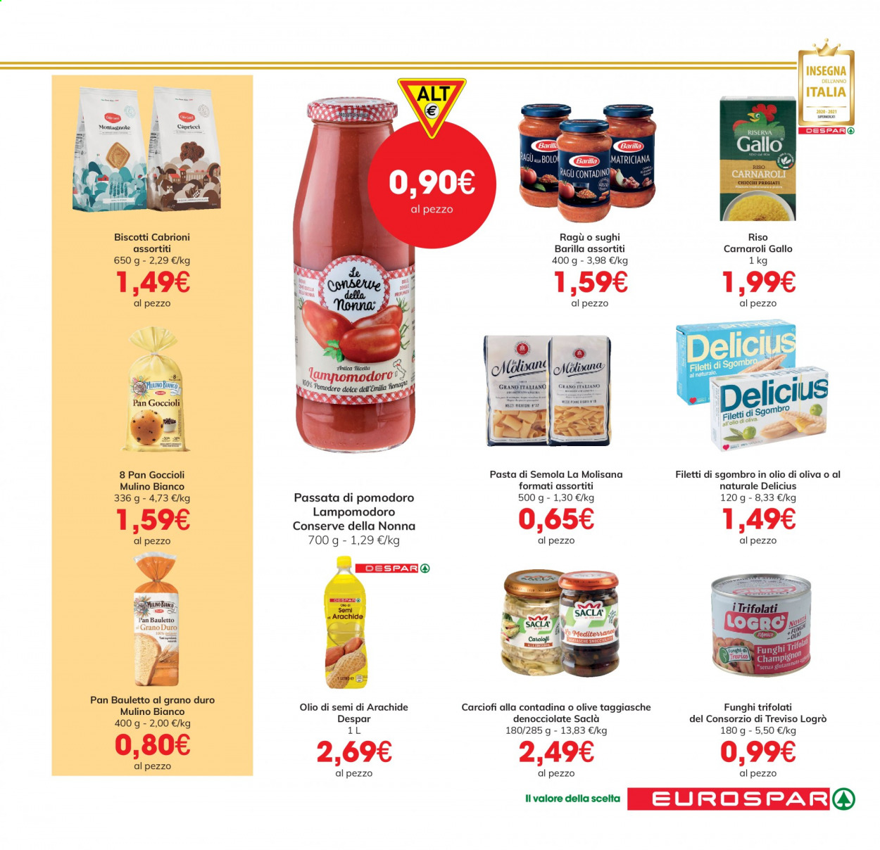 Volantino Eurospar - 8/4/2021 - 21/4/2021. Pagina 23