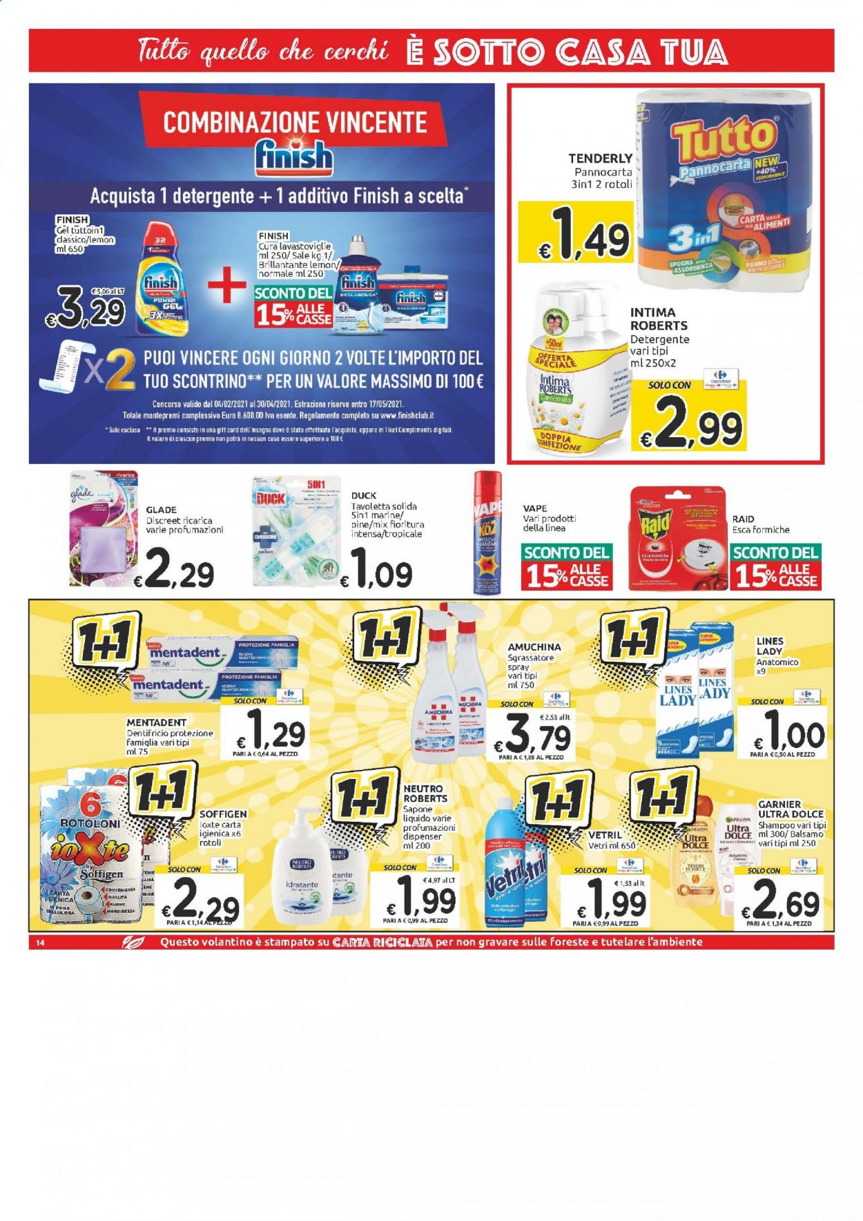 Volantino Carrefour - 7/4/2021 - 19/4/2021. Pagina 14