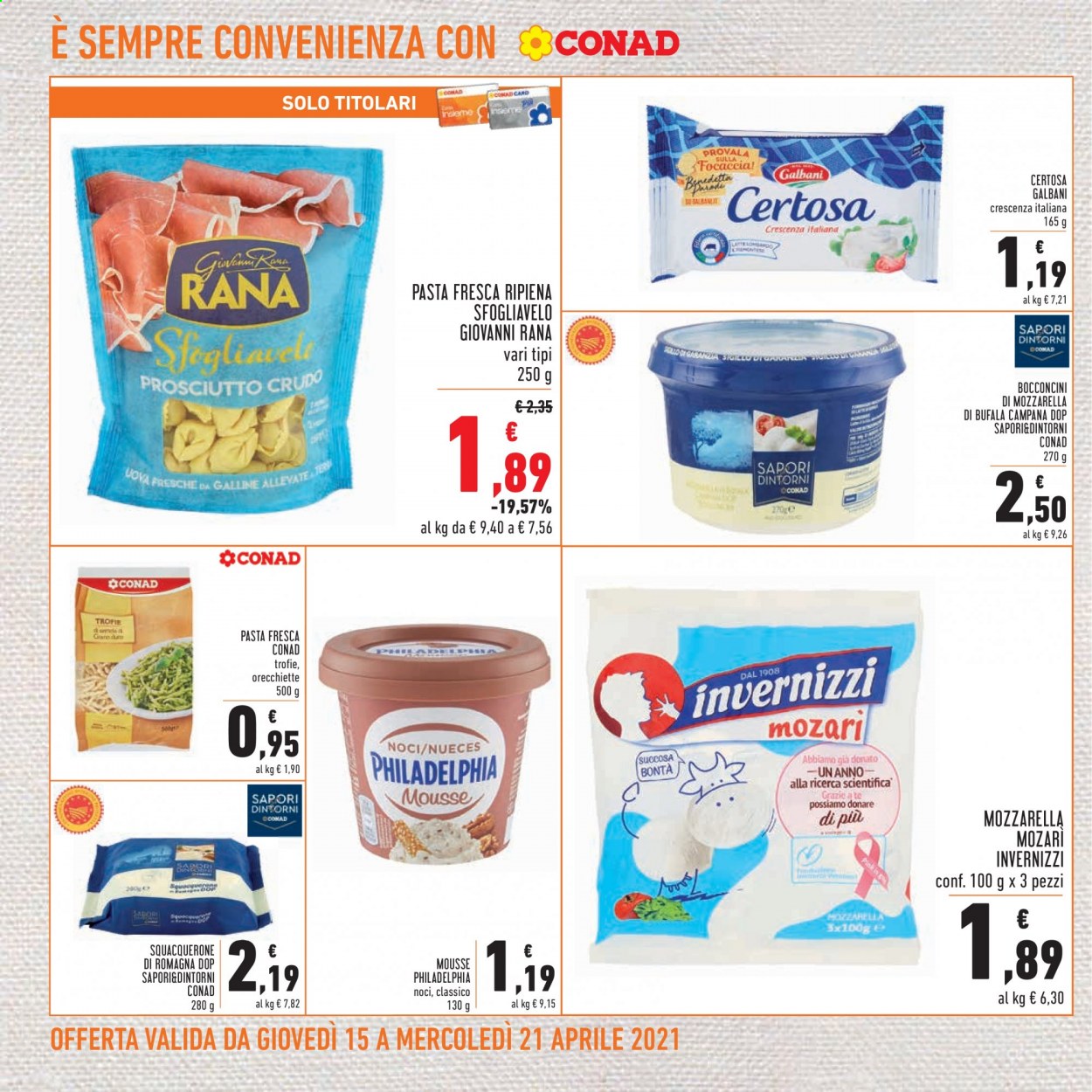 Leták Conad - 15.4.2021 - 21.4.2021. Strana 6
