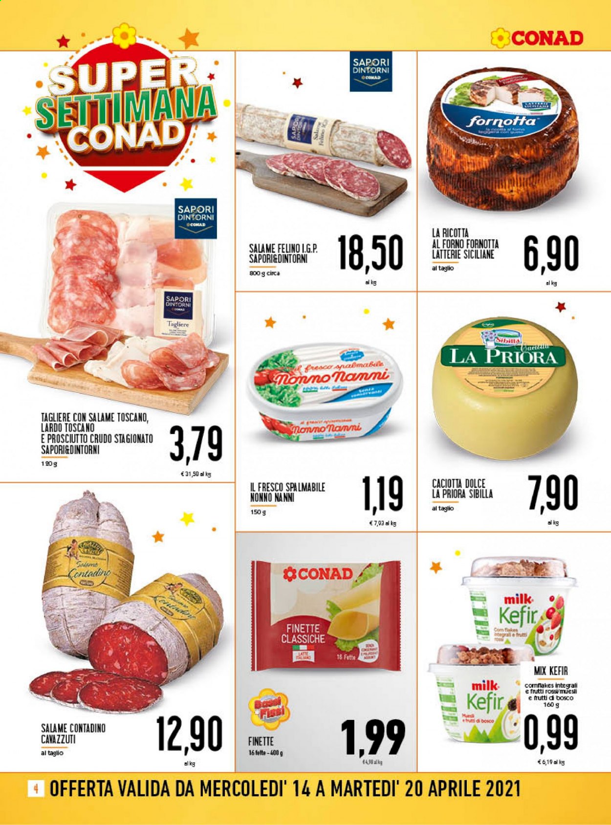 Leták Conad - 14.4.2021 - 20.4.2021. Strana 4