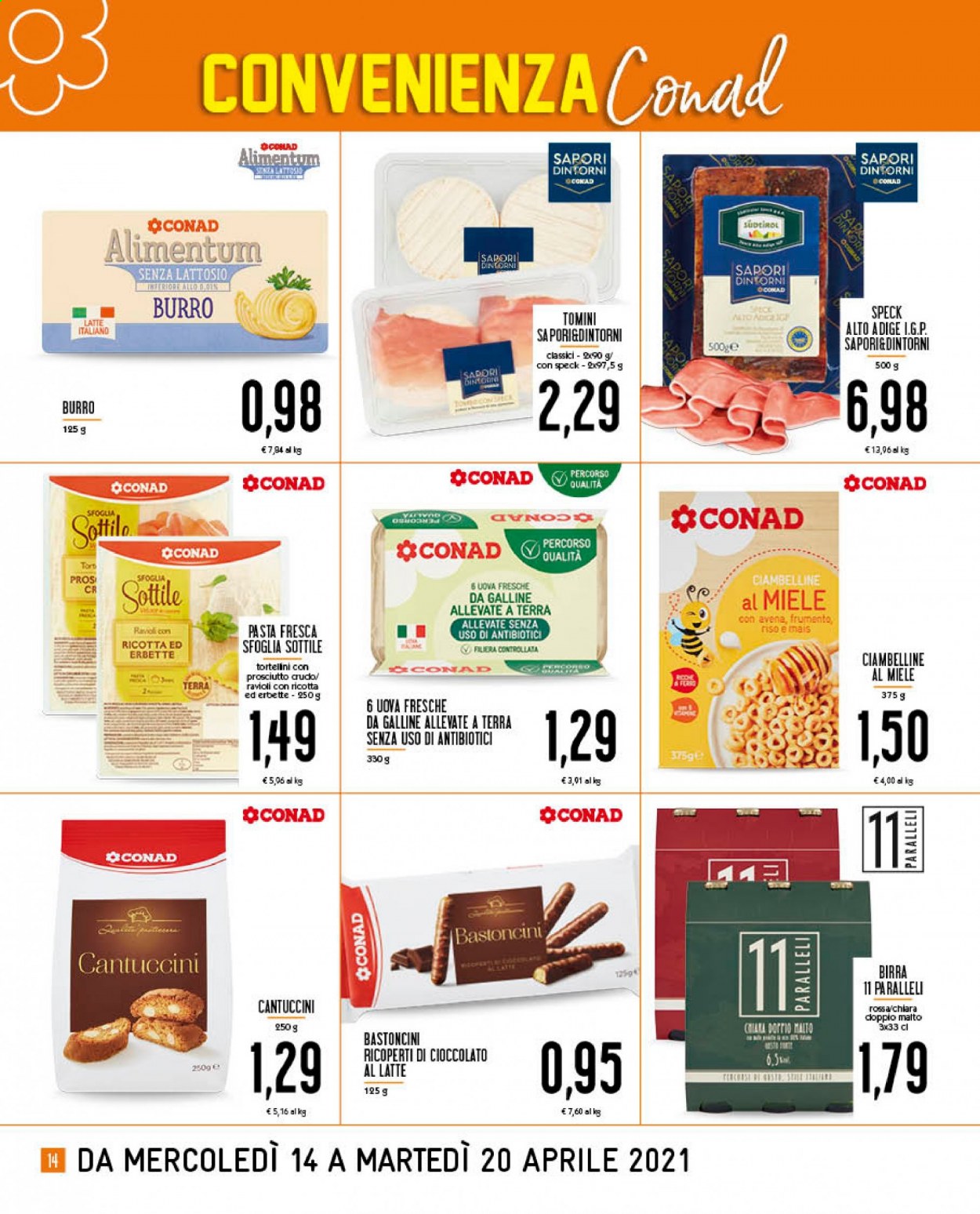 Leták Conad - 14.4.2021 - 20.4.2021. Strana 14