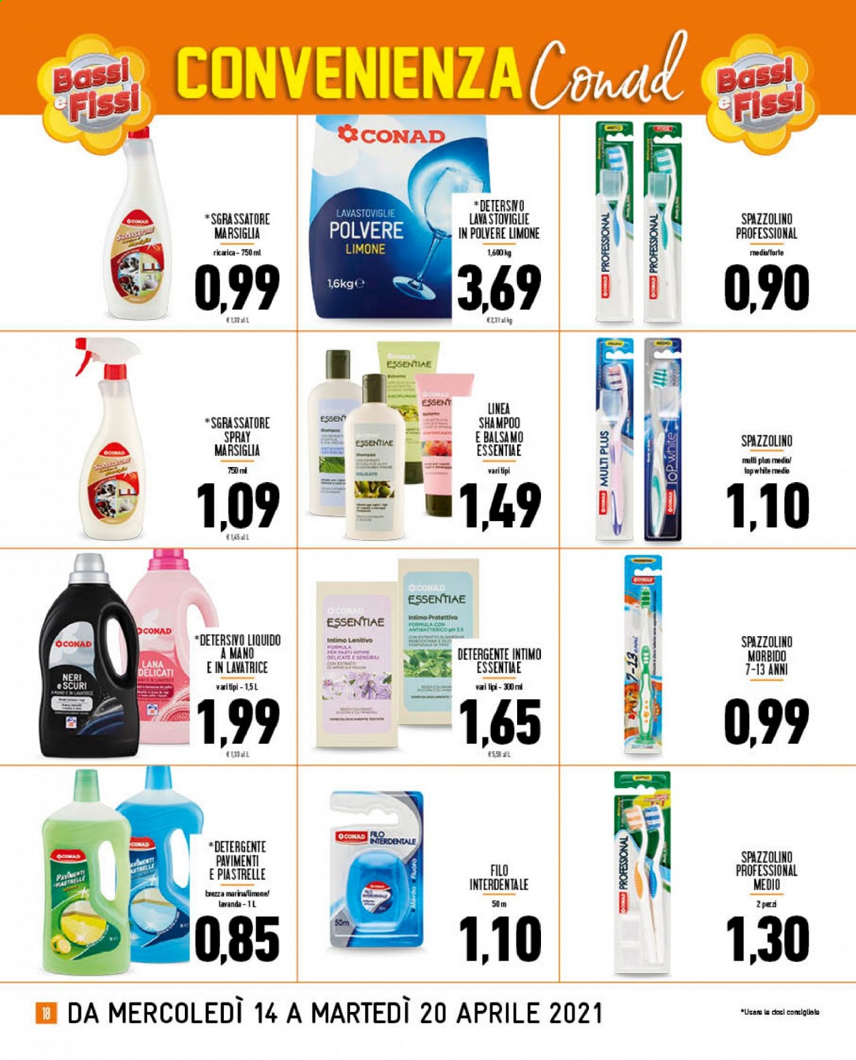 Leták Conad - 14.4.2021 - 20.4.2021. Strana 18