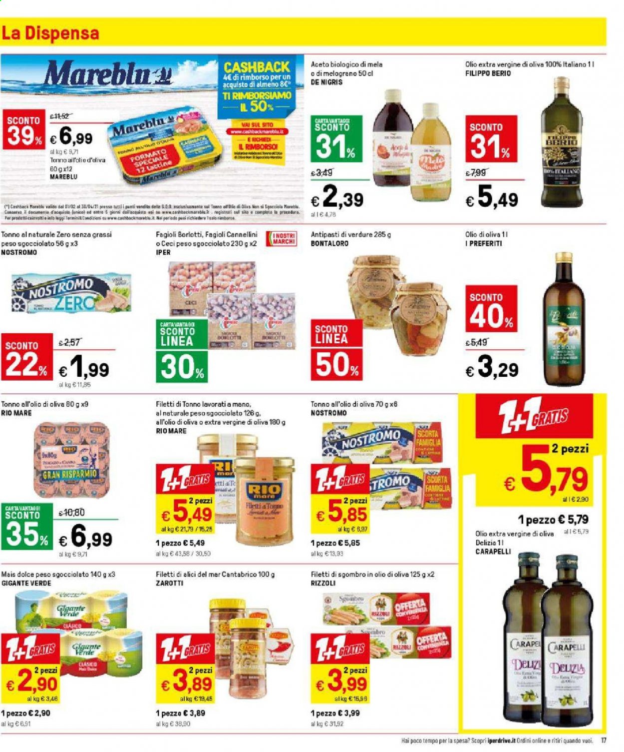 Volantino Iper, La grande i - 16/4/2021 - 25/4/2021. Pagina 17