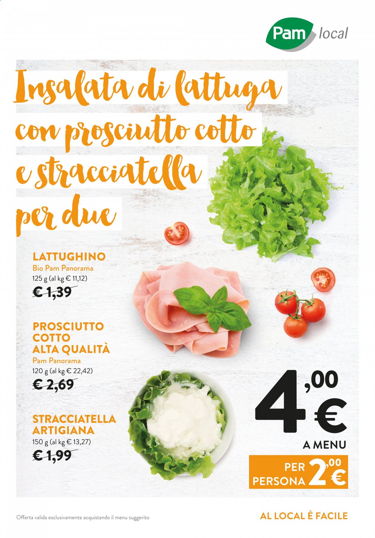 Volantino Pam local. Pagina 1