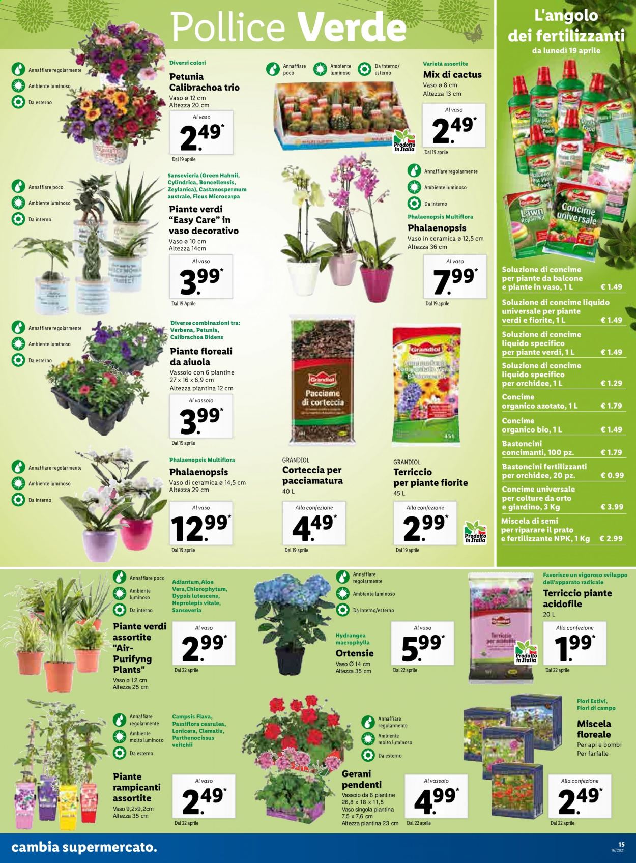 Volantino Lidl - 19/4/2021 - 25/4/2021. Pagina 15