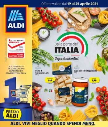 Volantino Aldi - 19.4.2021 - 25.4.2021.