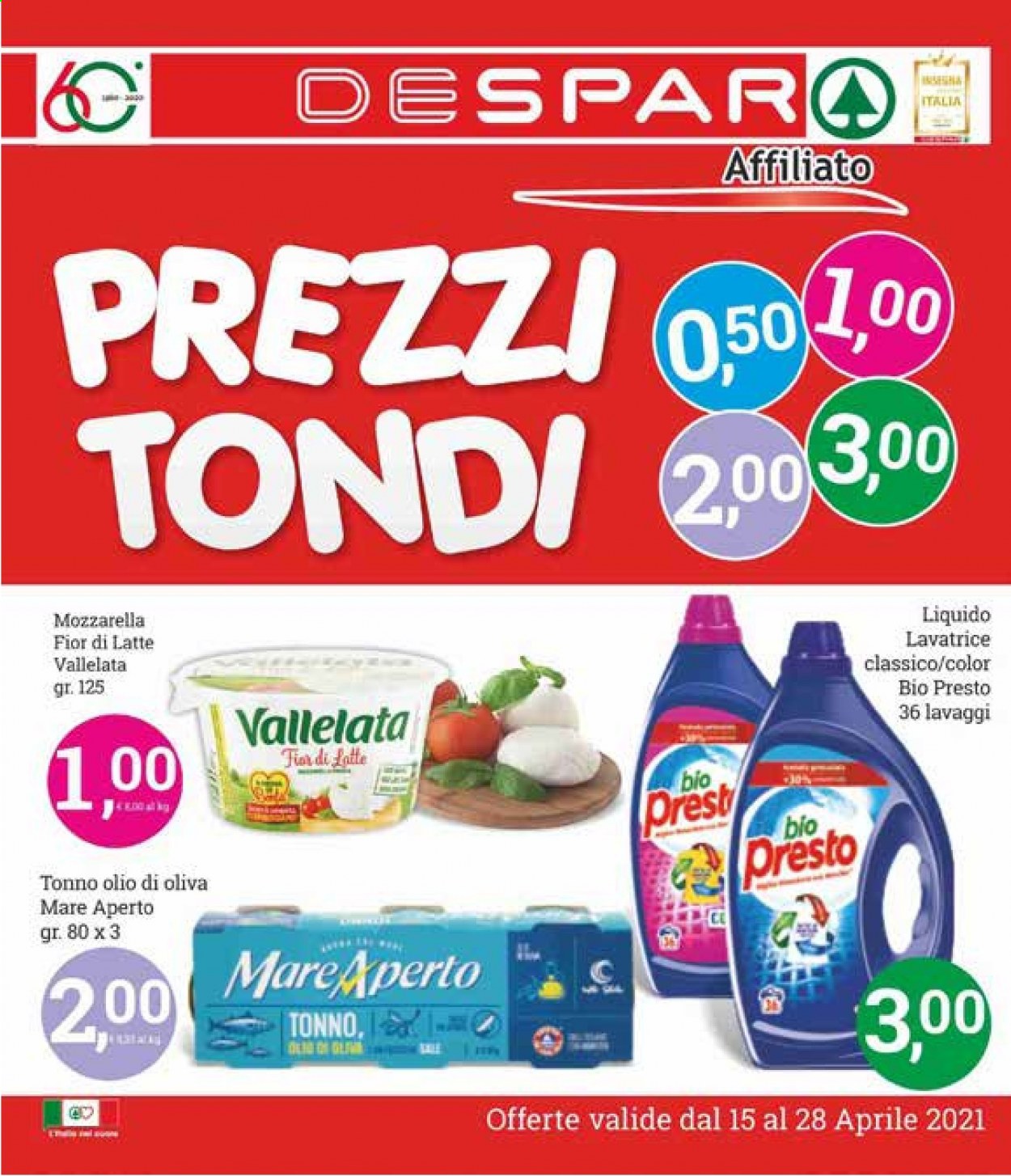 Volantino Despar - 15/4/2021 - 28/4/2021. Pagina 1
