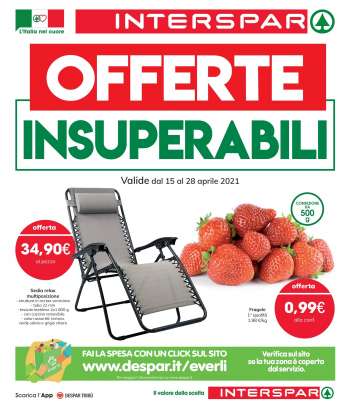 Volantino Interspar - 15.4.2021 - 28.4.2021.