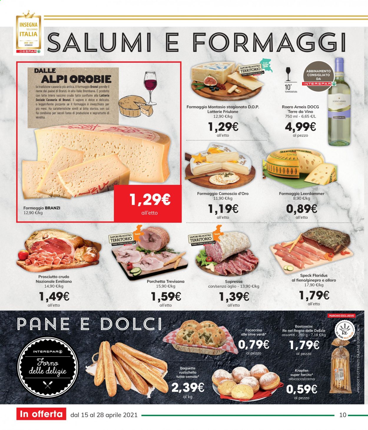 Volantino Interspar - 15/4/2021 - 28/4/2021. Pagina 10