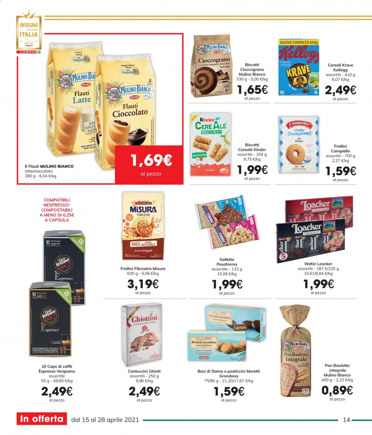Volantino Interspar - 15/4/2021 - 28/4/2021. Pagina 14