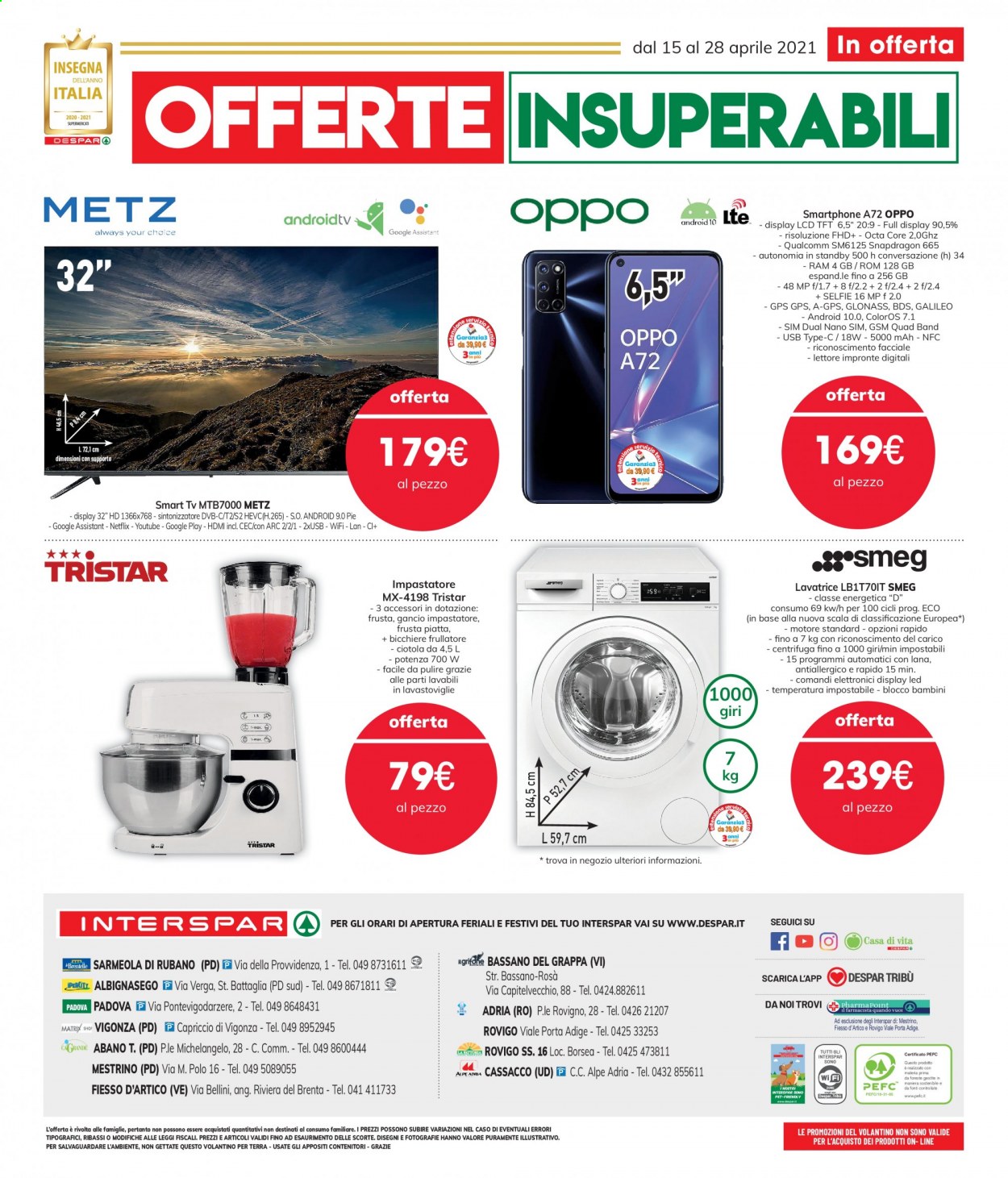 Volantino Interspar - 15/4/2021 - 28/4/2021. Pagina 32