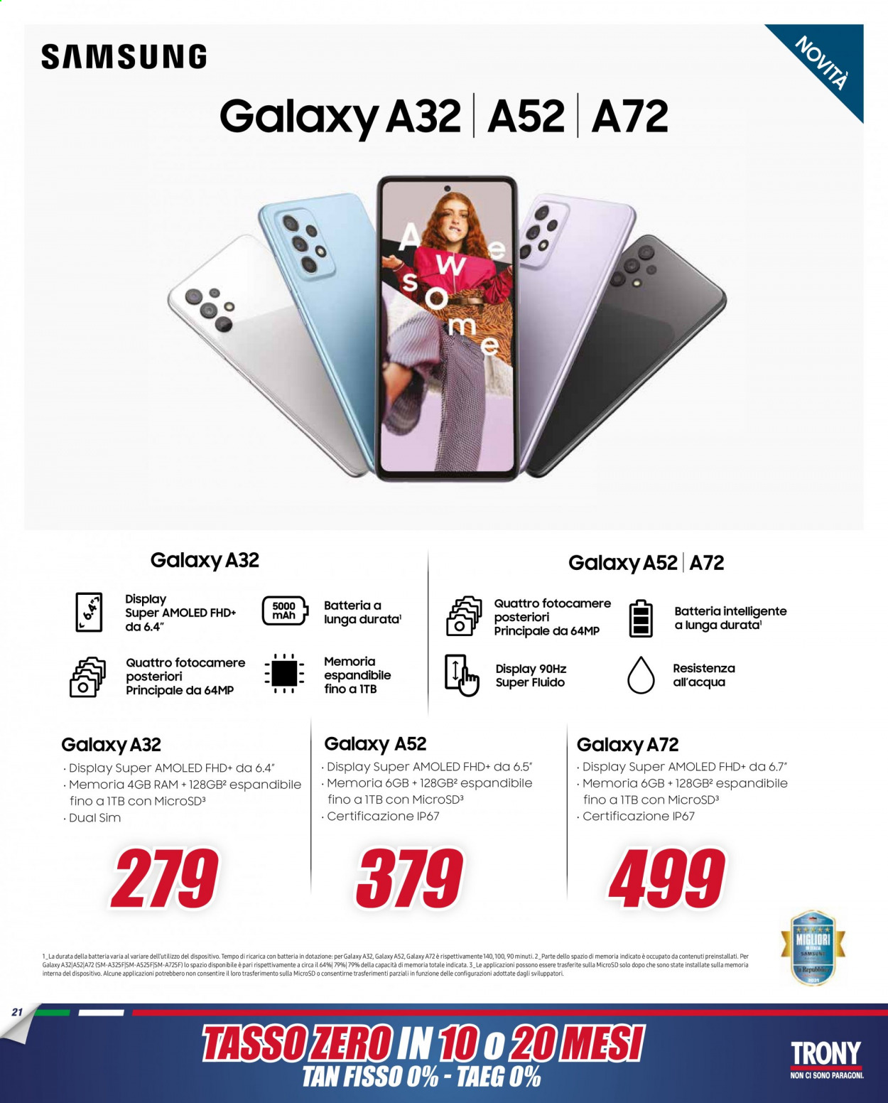 Volantino Trony - 16/4/2021 - 5/5/2021. Pagina 21