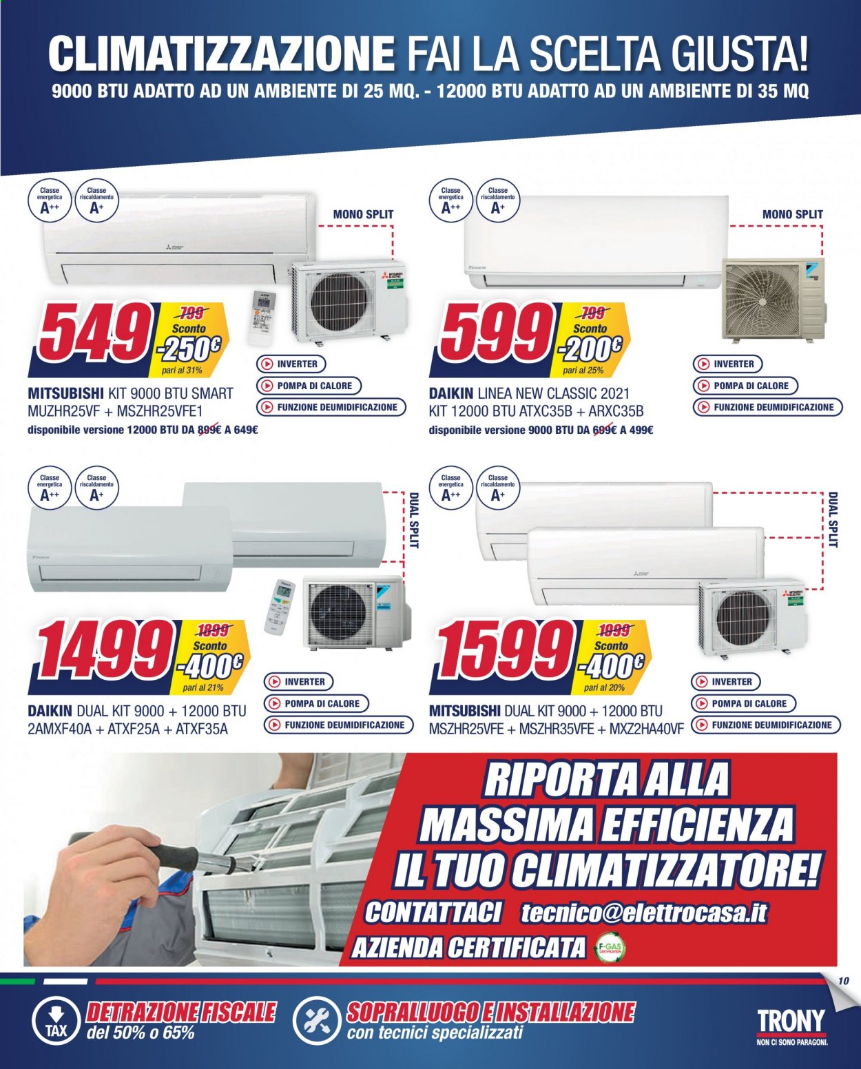 Volantino Trony - 16/4/2021 - 5/5/2021. Pagina 10