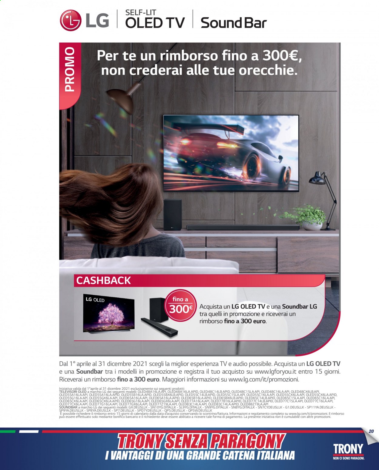 Volantino Trony - 16/4/2021 - 5/5/2021. Pagina 20
