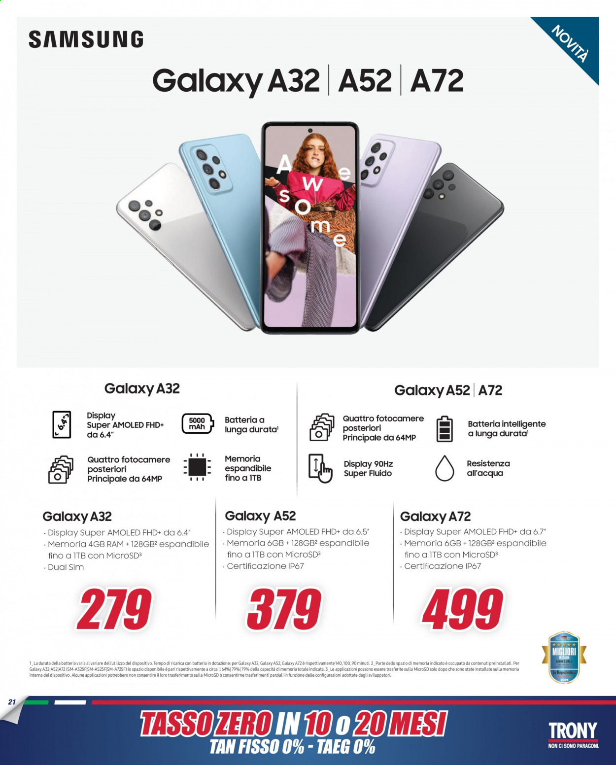 Volantino Trony - 16/4/2021 - 5/5/2021. Pagina 21