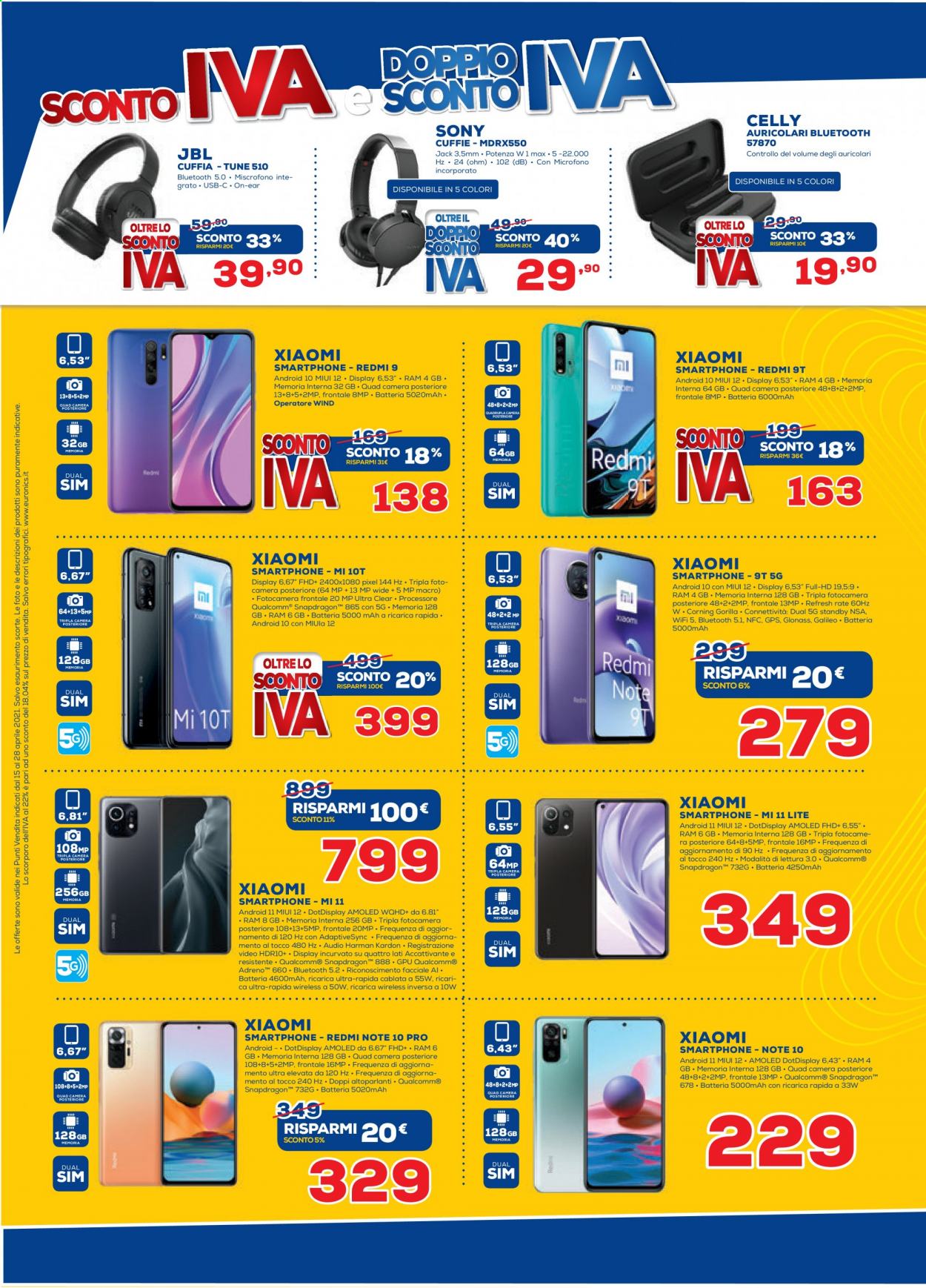 Volantino Euronics - 15/4/2021 - 28/4/2021. Pagina 12