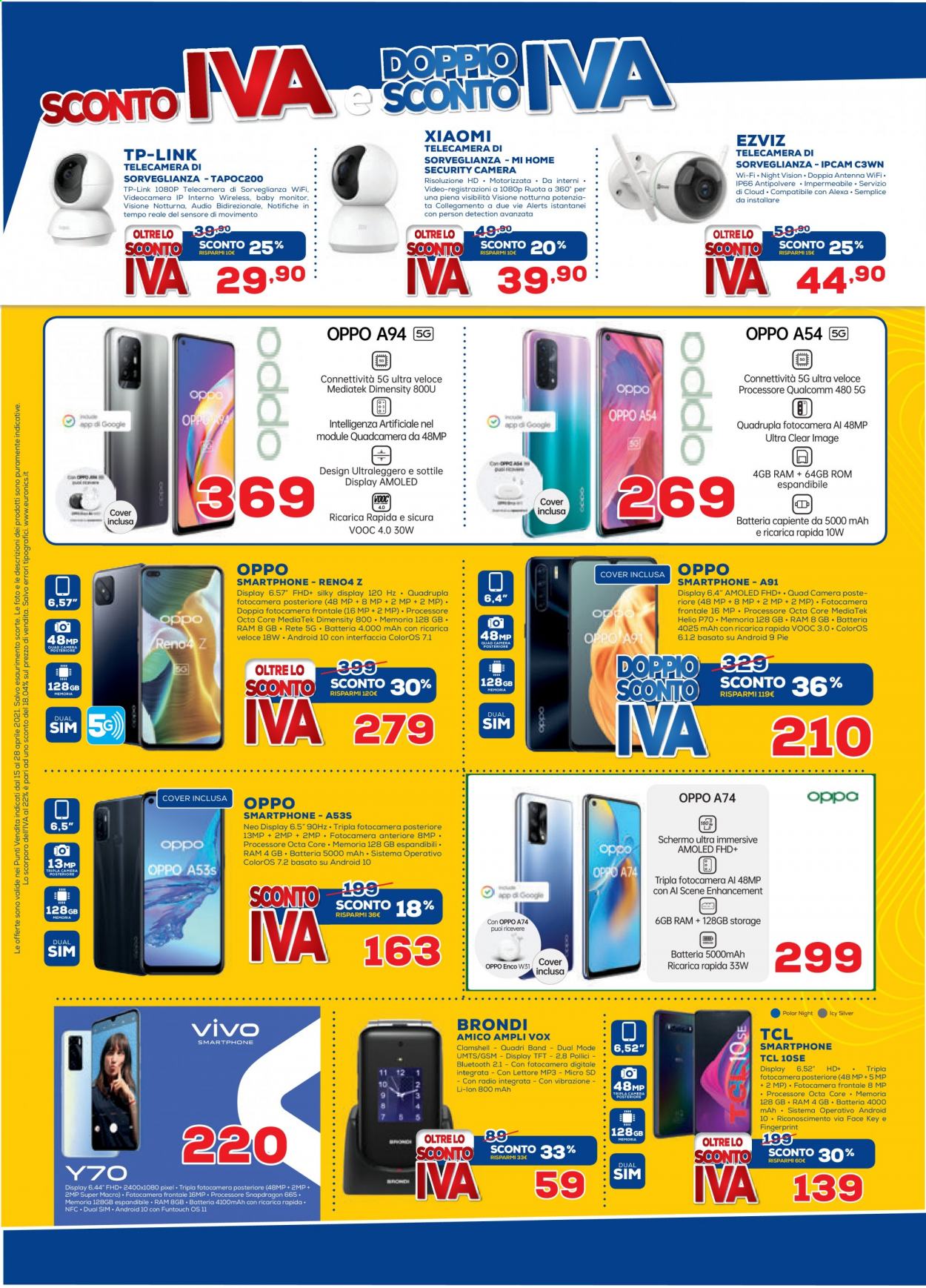 Volantino Euronics - 15/4/2021 - 28/4/2021. Pagina 14