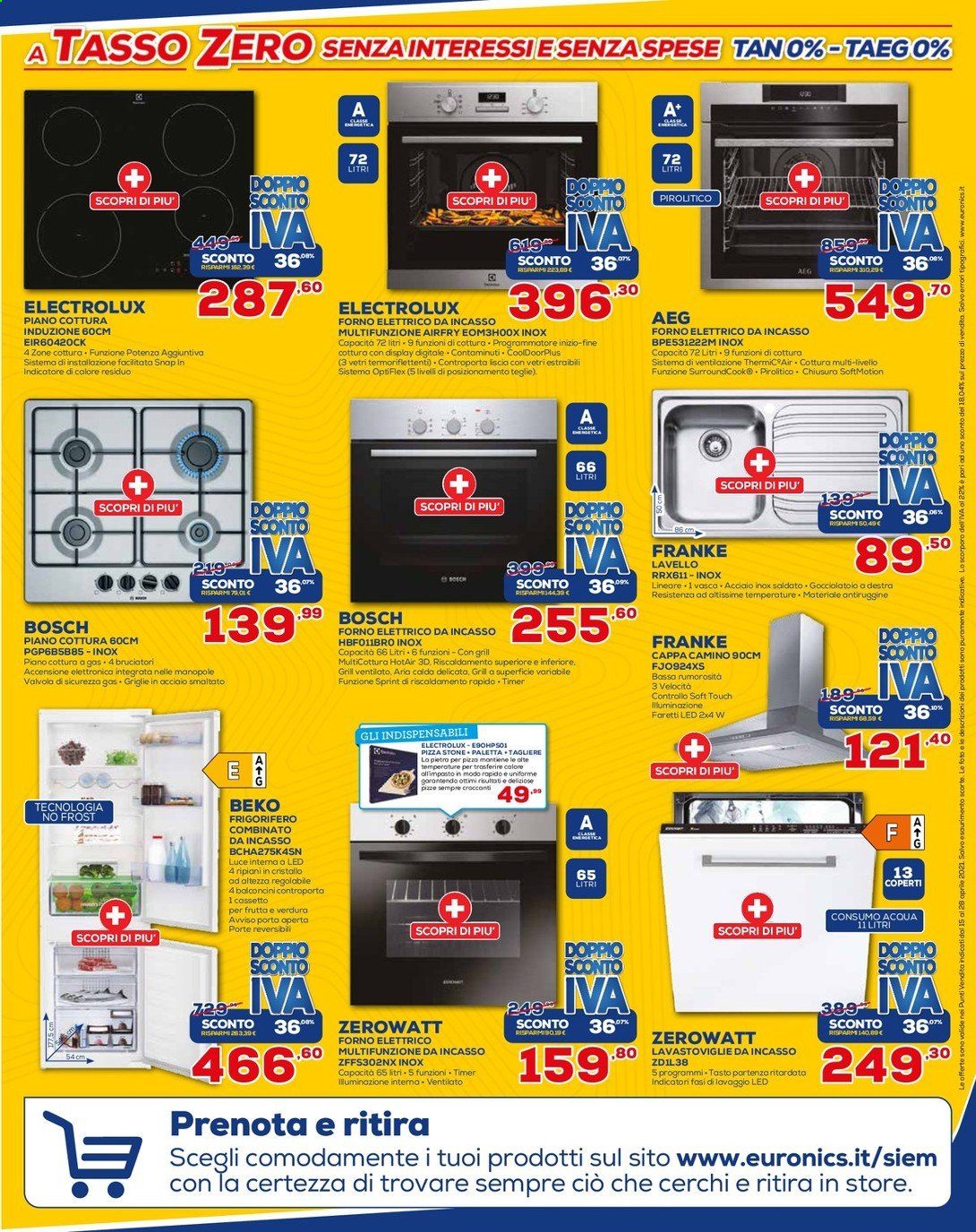 Volantino Euronics - 15/4/2021 - 28/4/2021. Pagina 14
