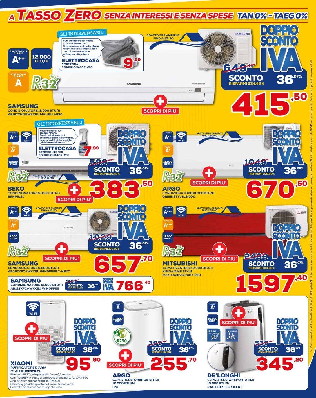 Volantino Euronics - 15/4/2021 - 28/4/2021. Pagina 16
