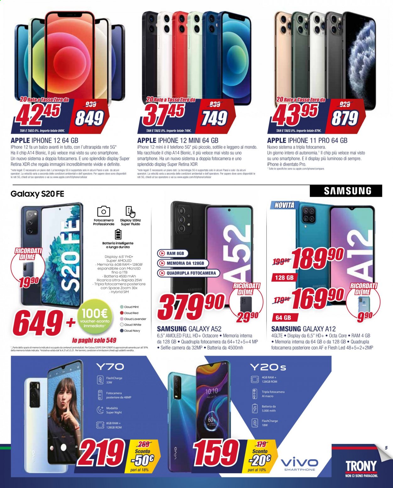 Volantino Trony - 16/4/2021 - 5/5/2021. Pagina 5