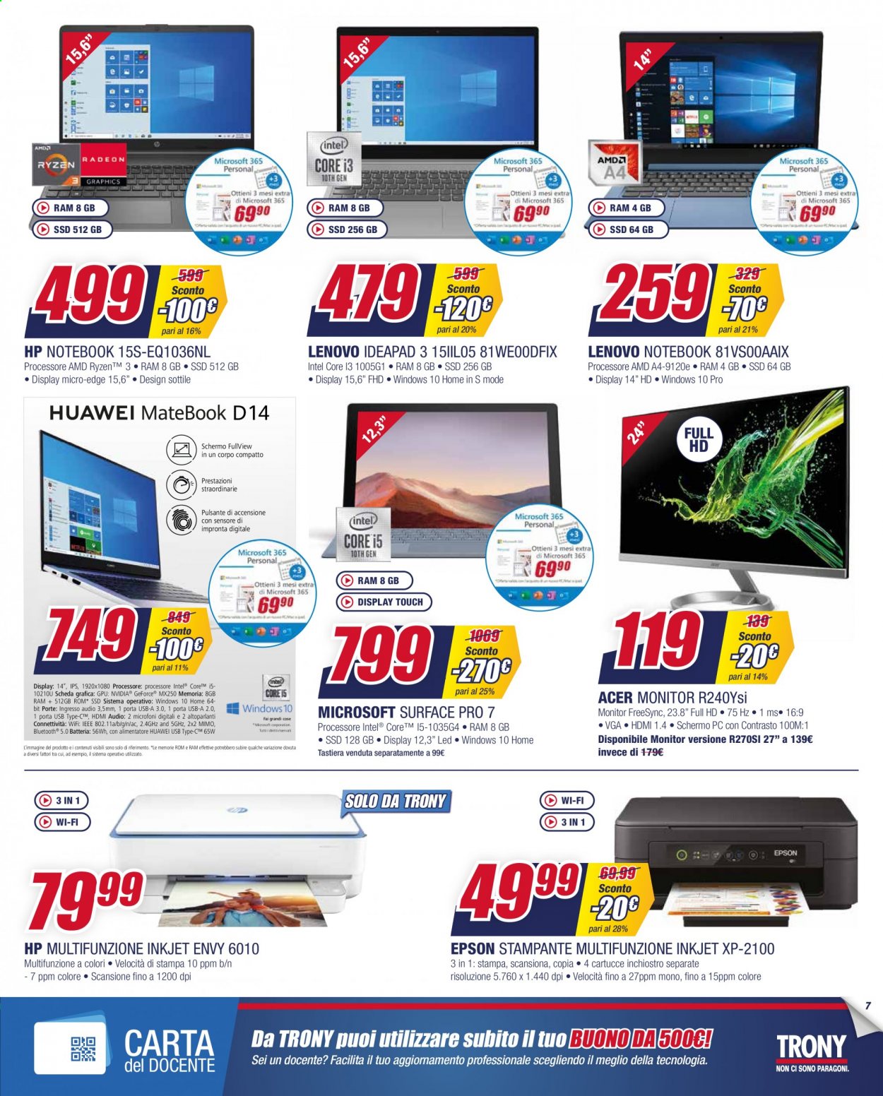 Volantino Trony - 16/4/2021 - 5/5/2021. Pagina 7