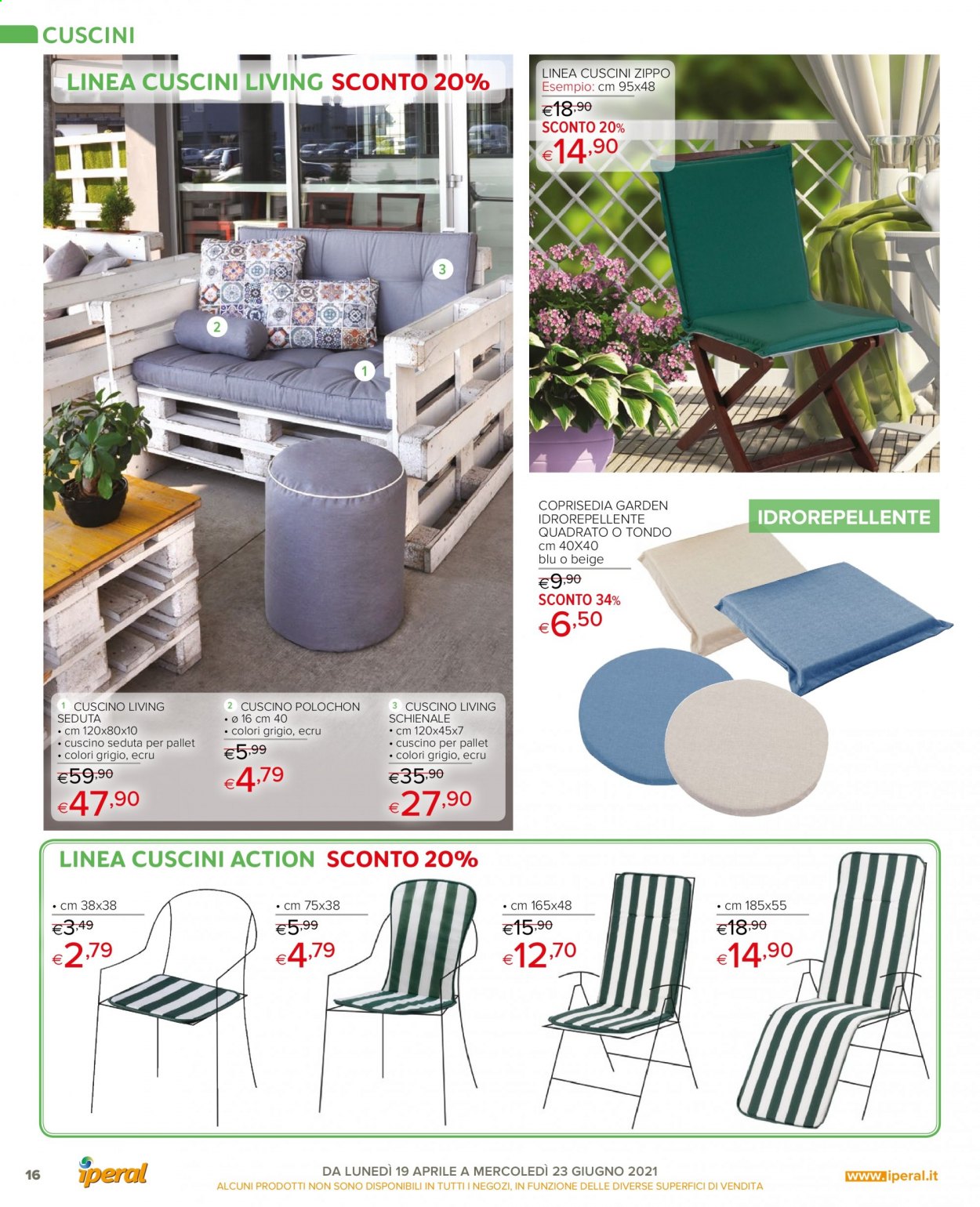 Volantino Iperal - 19/4/2021 - 23/6/2021. Pagina 16