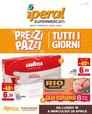 Volantino Iperal - 19.4.2021 - 28.4.2021.