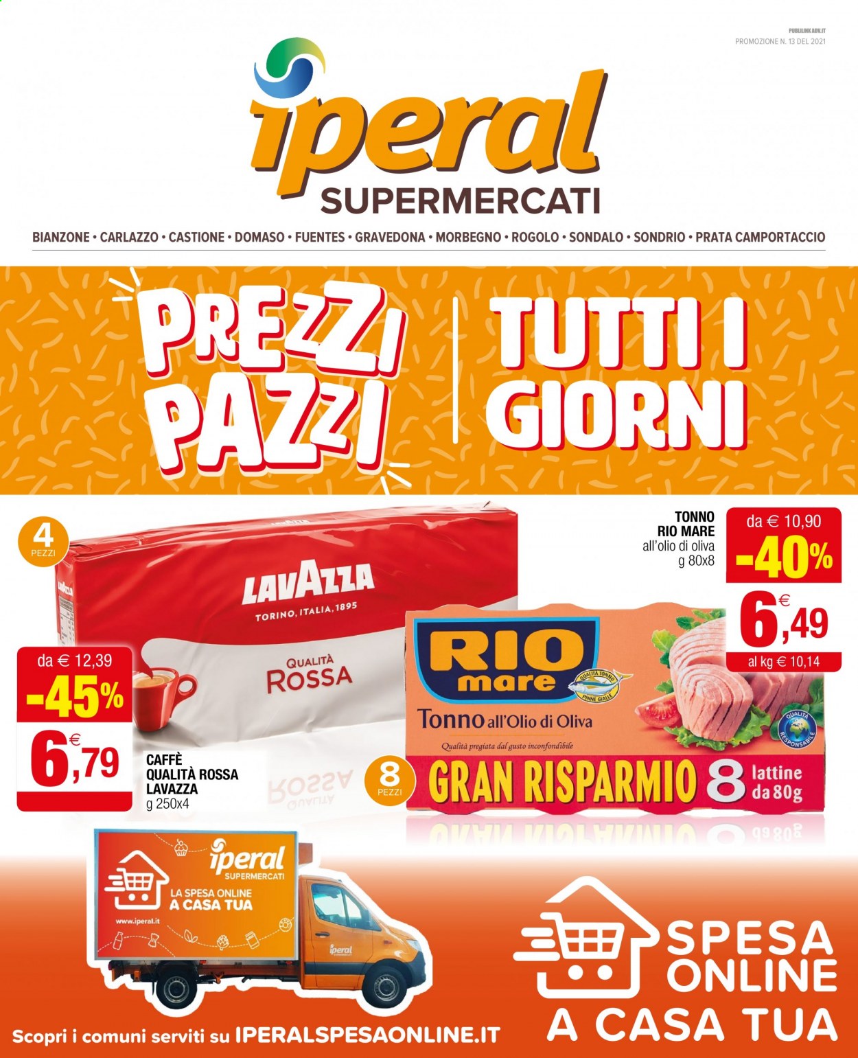 Volantino Iperal - 19/4/2021 - 28/4/2021. Pagina 1