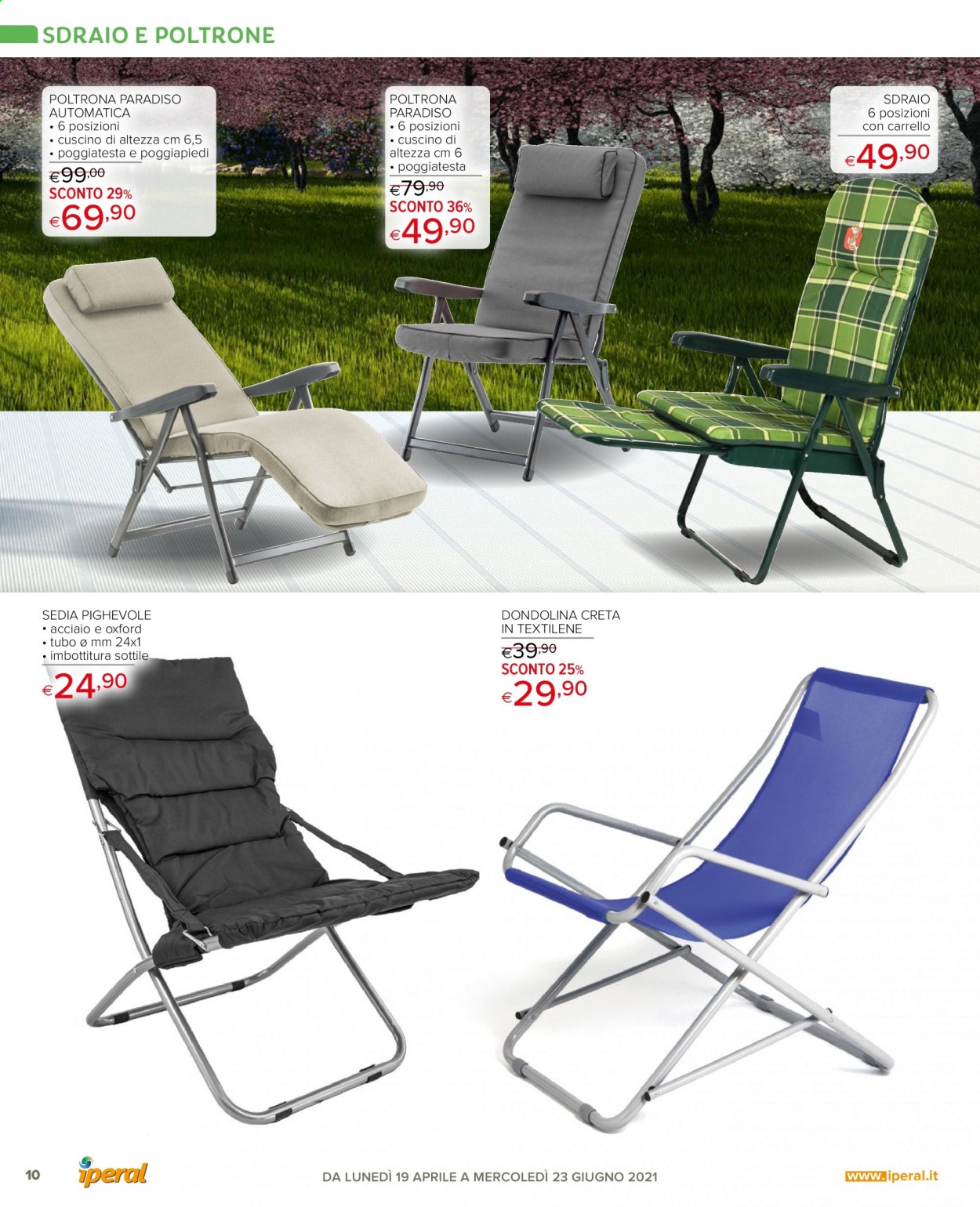 Volantino Iperal - 19/4/2021 - 23/6/2021. Pagina 10